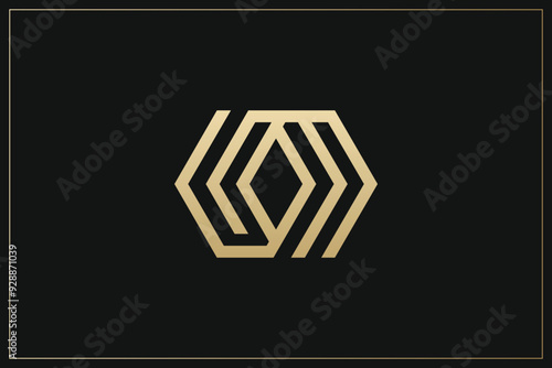 Abstract Digital App Brand Logo