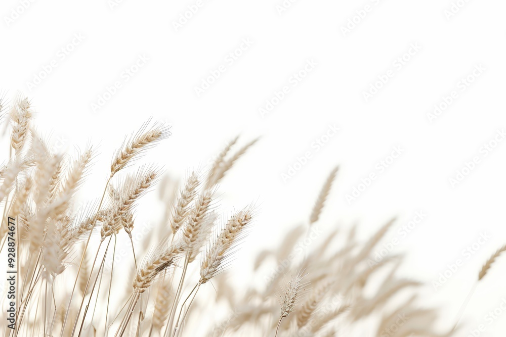 Wheat stalks in field Wheat stalks in field
