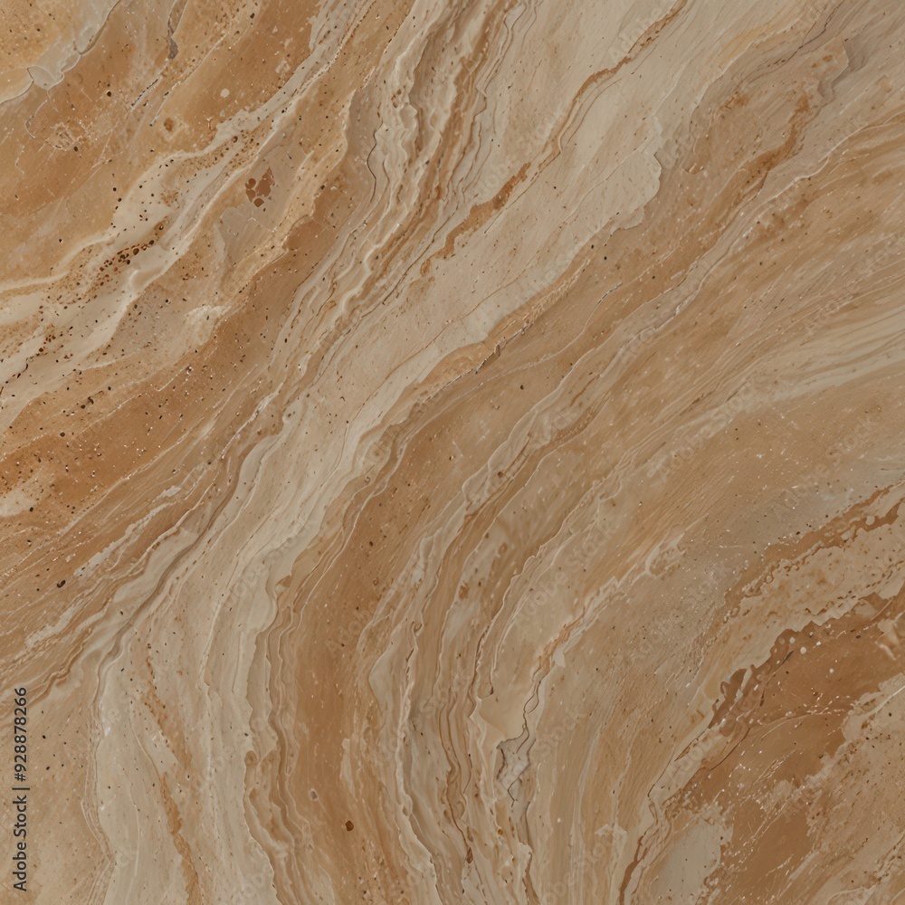 A travertine marble texture with its characteristic porous surface and soft, earthy tones. A travertine marble texture with its characteristic porous surface and soft, earthy tones.