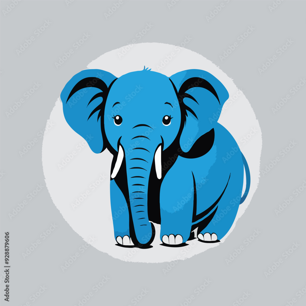 elephant cartoon illustration elephant cartoon illustration