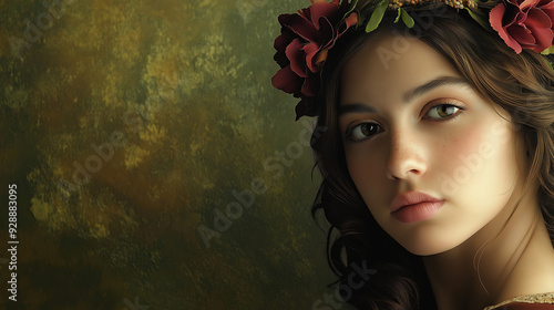 Renaissance-inspired portraiture
