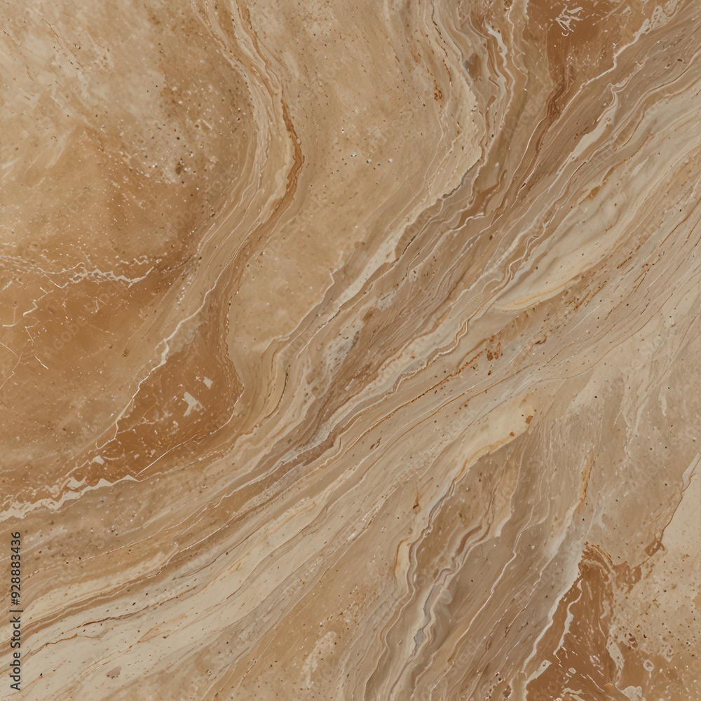 A travertine marble texture with its characteristic porous surface and soft, earthy tones. A travertine marble texture with its characteristic porous surface and soft, earthy tones.