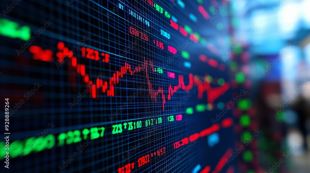 The digital graph of trading and the stock market The digital graph of trading and the stock market