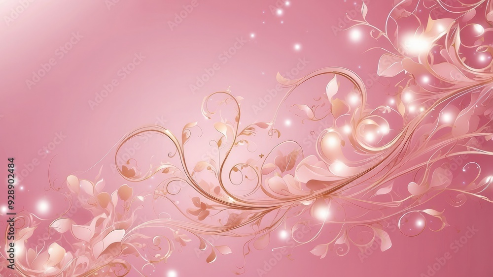 Soft pink background with light swirls, whimsical and sweet. Soft pink background with light swirls, whimsical and sweet.