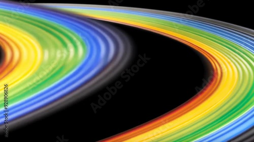 rainbow linart motion design abstract graphic animation photo