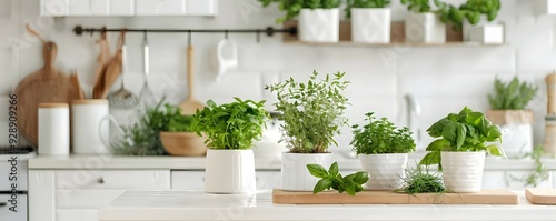 Chic Organic Kitchen with R...