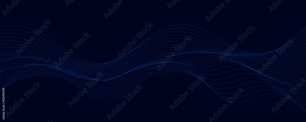 Abstract blue wave background. Vector illustration. EPS10 Abstract blue wave background. Vector illustration. EPS10