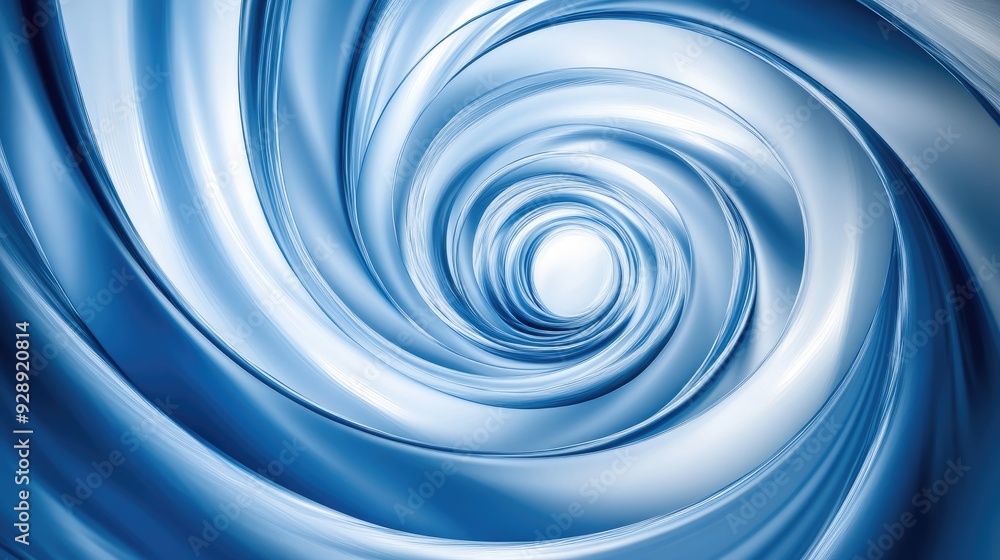 Abstract blue spiral background, swirling pattern. Modern art and design concept Abstract blue spiral background, swirling pattern. Modern art and design concept