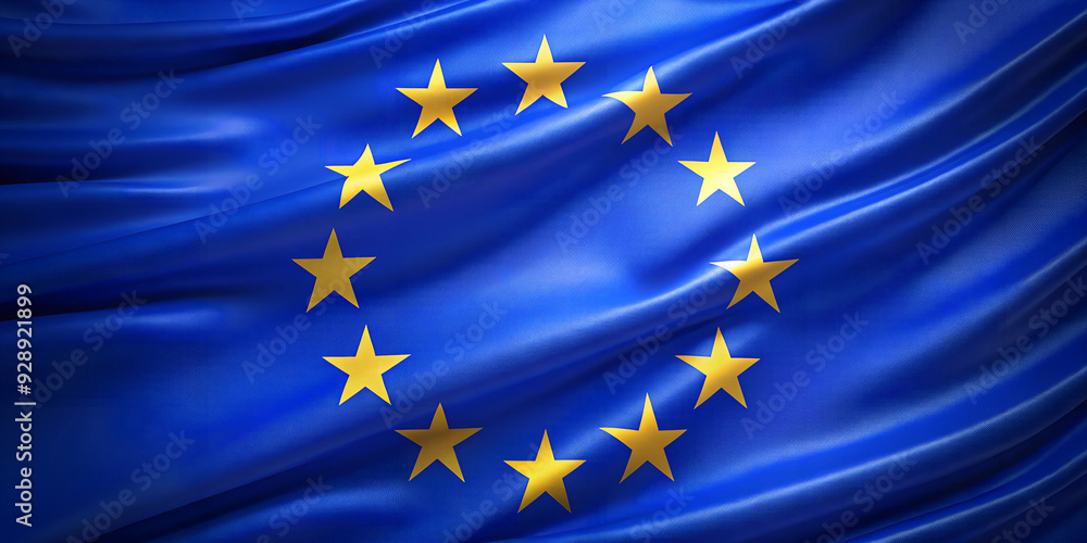 flag of european union, background, AI generated flag of european union, background, AI generated