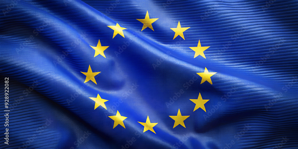 European union flag, AI generated European union flag, AI generated