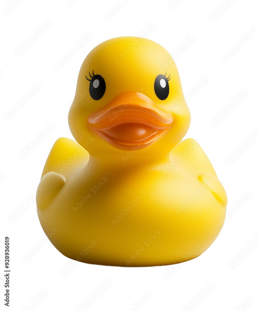 classic yellow rubber duck isolated on transparent background classic yellow rubber duck isolated on transparent background
