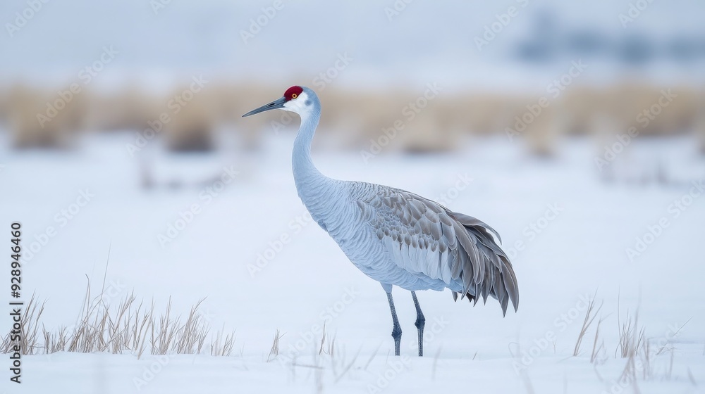Fototapeta premium Bosque Crane Reserve