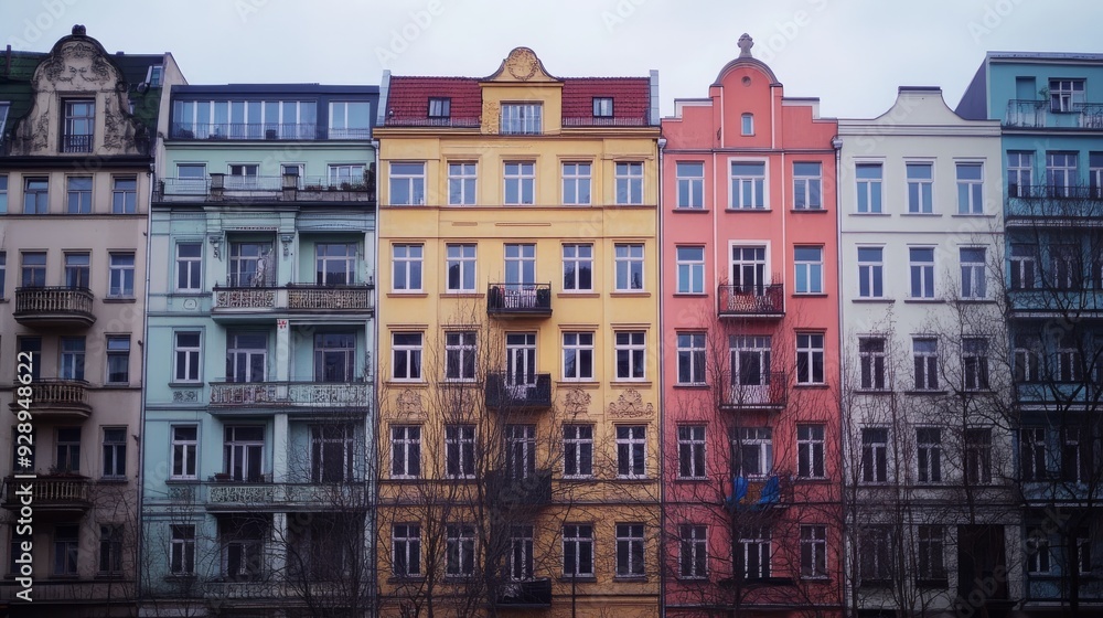 Fototapeta premium Friedrichshain architecture