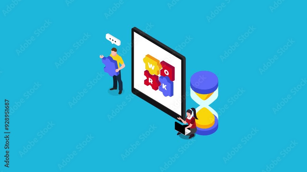 people team management 3d animation cartoon people team management 3d animation cartoon