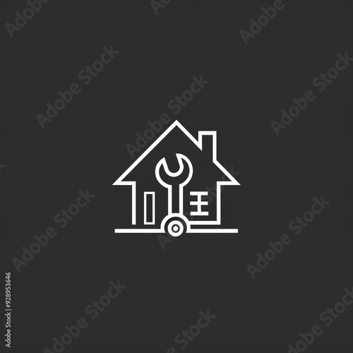 Logo of home service photo