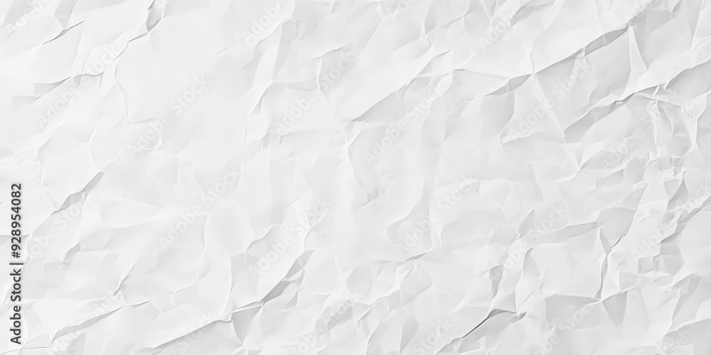 White crumpled paper texture background White crumpled paper texture background
