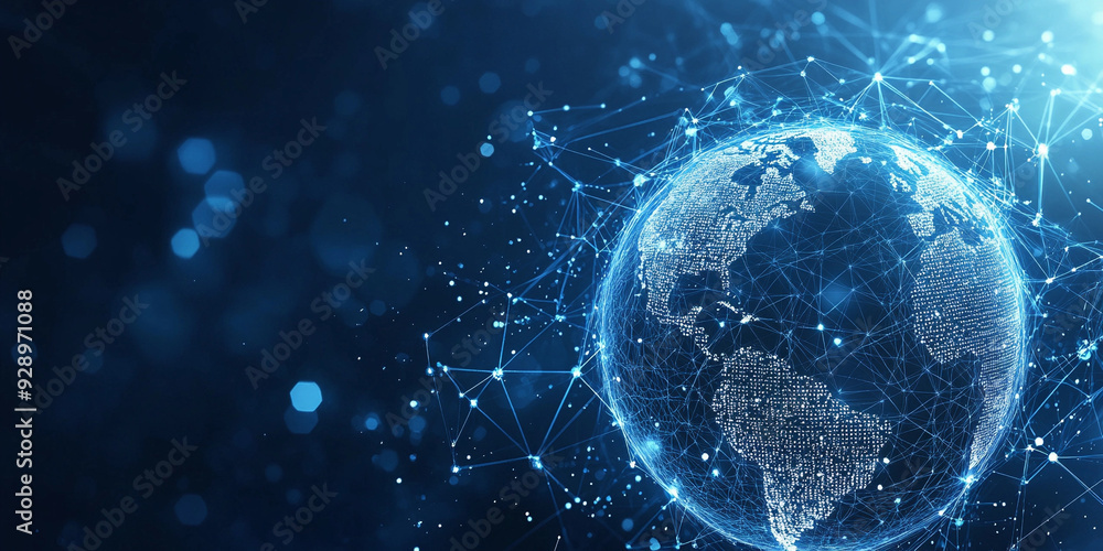 Obraz premium Blue Earth