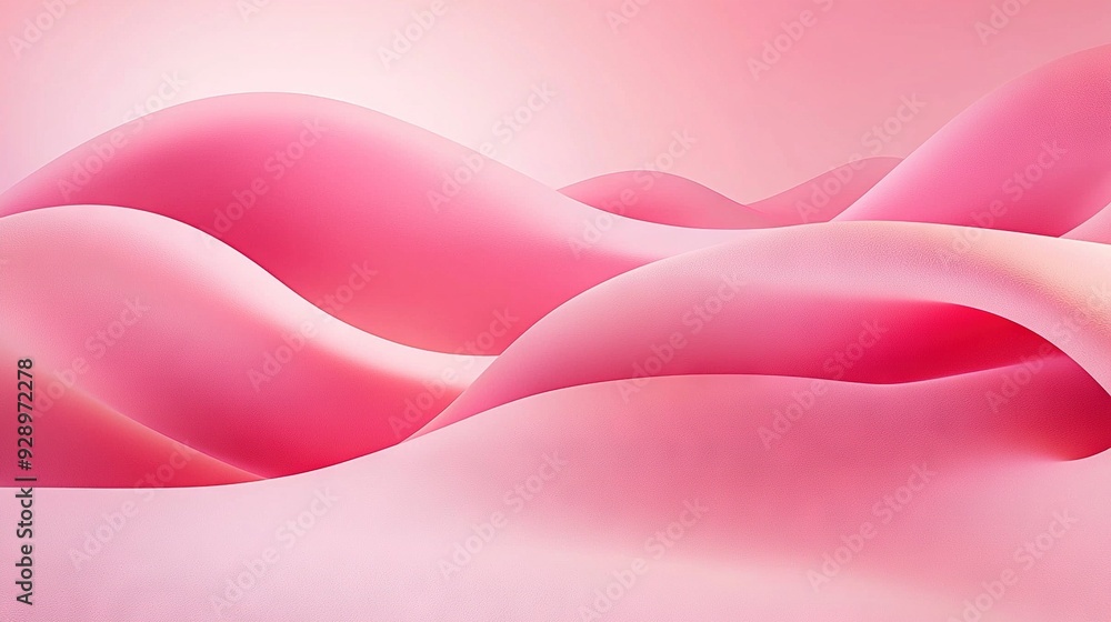 A close-up of a pink background with a wavy design on both sides of the image A close-up of a pink background with a wavy design on both sides of the image