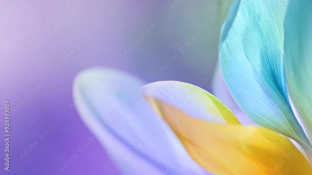 Macro photo of colorful flower petals creating an artistic background with a dreamy feeling. Soft focus and pastel colors give a sense of peace and harmony Macro photo of colorful flower petals creating an artistic background with a dreamy feeling. Soft focus and pastel colors give a sense of peace and harmony