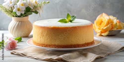 Chiffon Cake,Understated Beauty 