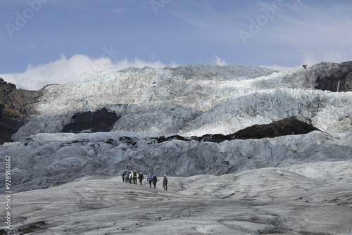 Falljokull Glacier, Iceland