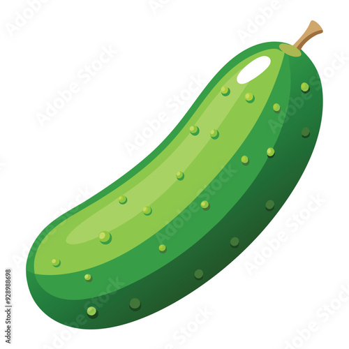 illustration of cucumber