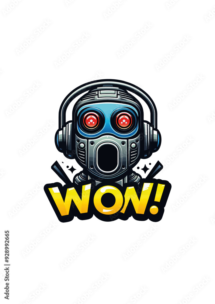 Robot say wow when he look something Robot say wow when he look something