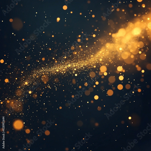 abstract christmas background with stars