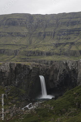 Waterfall, Flögufoss , Iceland
