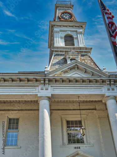 Morgan County Courthouse, East Main St. McConnelsville, OH. USA 2024 photo