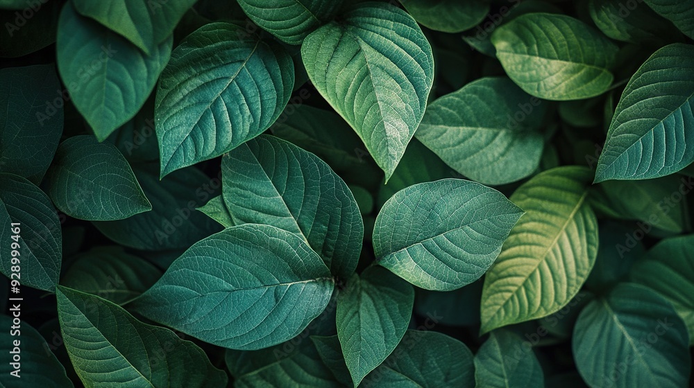 Lush Green Leaves Texture Lush Green Leaves Texture