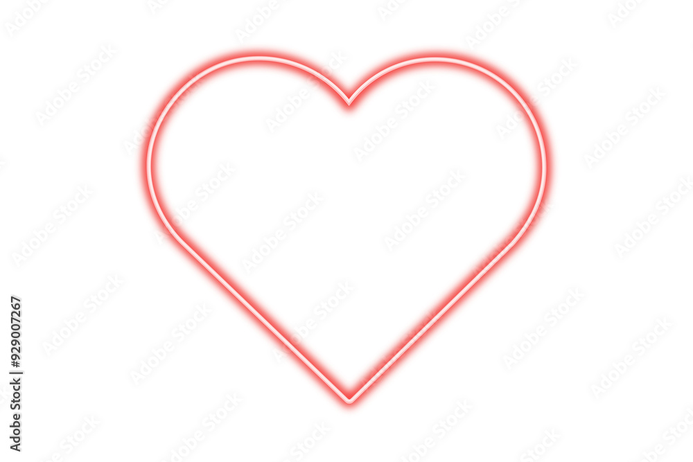 Red neon heart isolated on transparent background. Glowing heart frame with flashes. Neon glow effect PNG. Light heart sign. Luxury decoration design elements Red neon heart isolated on transparent background. Glowing heart frame with flashes. Neon glow effect PNG. Light heart sign. Luxury decoration design elements