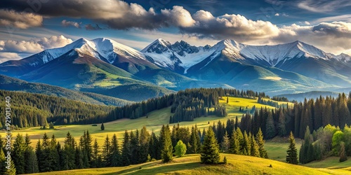 Majestic mountains of the Karpatian range in Ukraine and the USA, mountains, Karpatian, Ukraine, USA, scenic, landscape photo