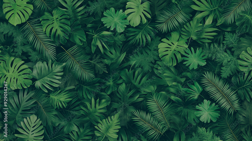 A lush green forest with many trees and plants A lush green forest with many trees and plants