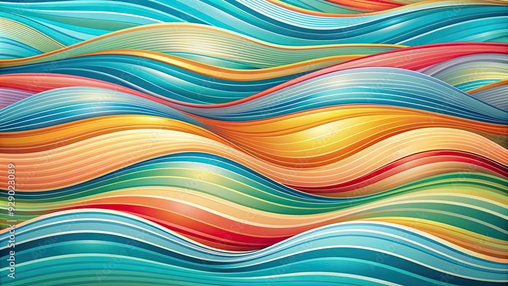 Abstract background with flowing waves in a cooperative pattern, abstract, background, waves, flowing, cooperative, harmony, fluid Abstract background with flowing waves in a cooperative pattern, abstract, background, waves, flowing, cooperative, harmony, fluid