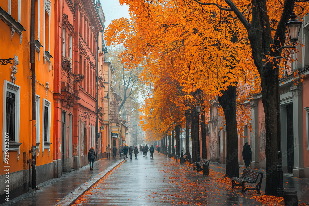 Fototapeta premium Krakow Autumn