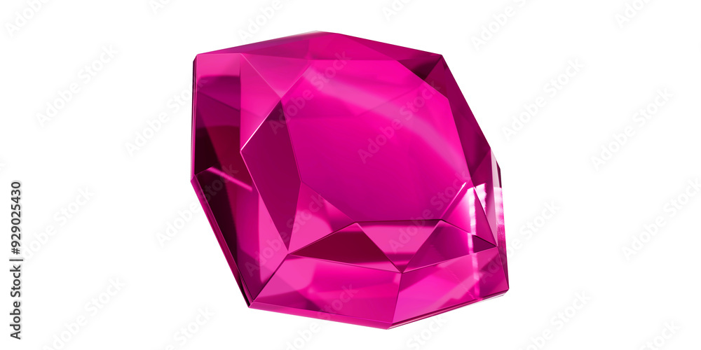 tourmaline Gem on transparent background, pink gemstone diamond isolated. tourmaline Gem on transparent background, pink gemstone diamond isolated.