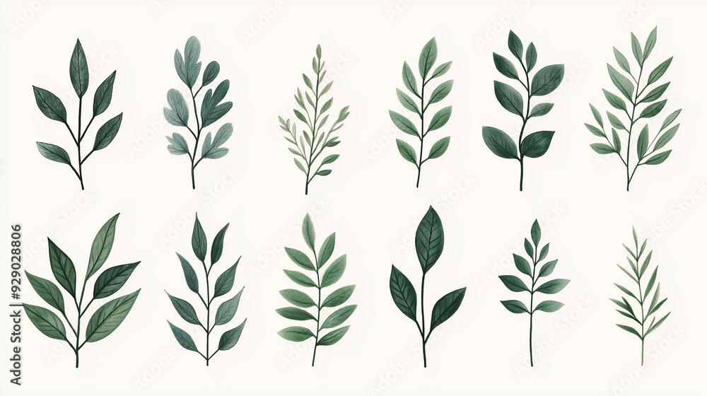 A green leafy background with a white background A green leafy background with a white background
