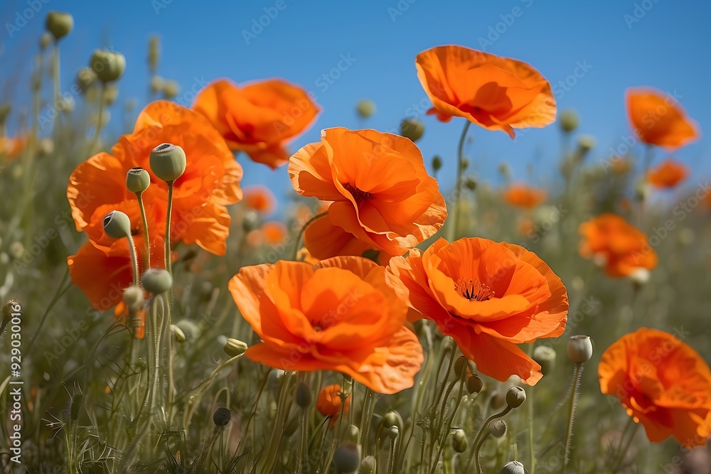 Naklejka premium plants and flowers