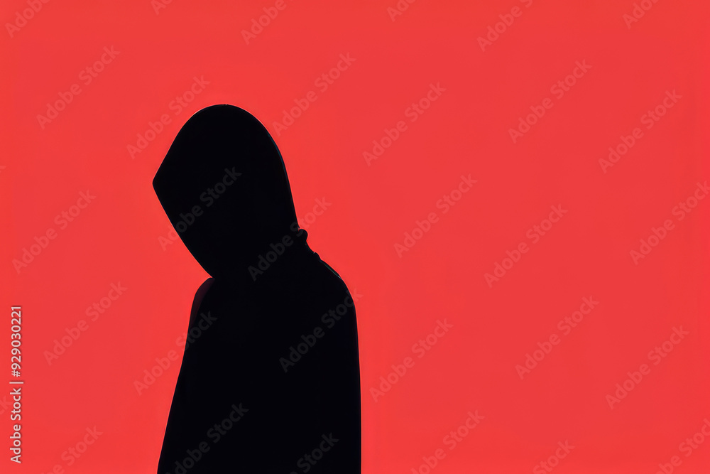 Faceless unrecognizable human image illustration. Faceless unrecognizable human image illustration.