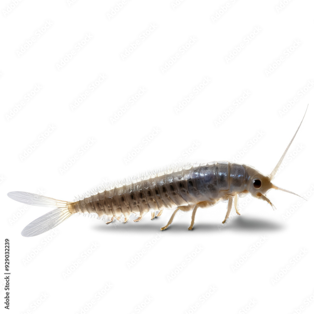 A small, white, gray, and brown creature with a long, thin, pointed snout isolated on transparent background. A small, white, gray, and brown creature with a long, thin, pointed snout isolated on transparent background.