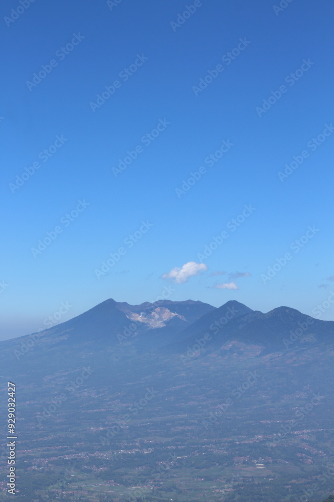 beautiful mountain view in the morning beautiful mountain view in the morning