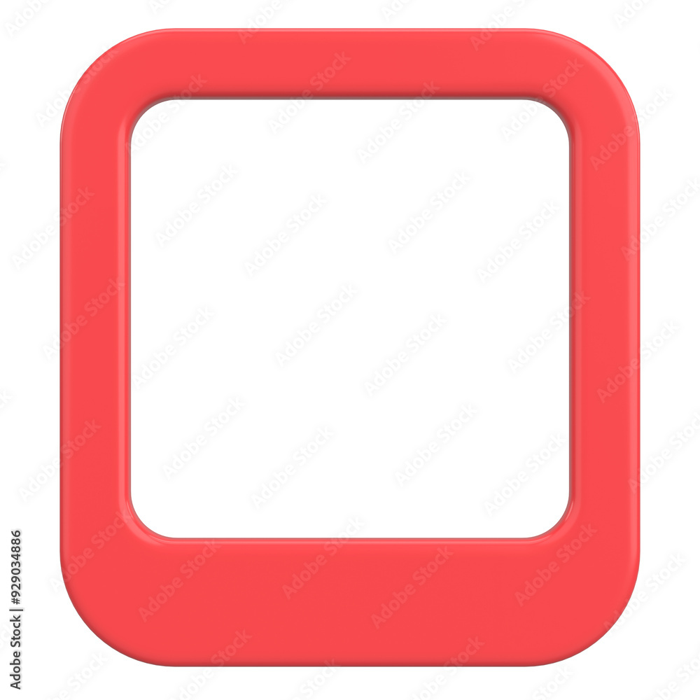 Profile box. Social media profile. 3D illustration. Profile box. Social media profile. 3D illustration.