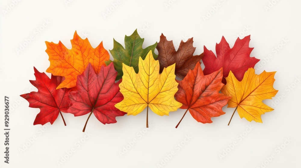 Autumn Leaves A collection of colorful fall leaves Autumn Leaves A collection of colorful fall leaves