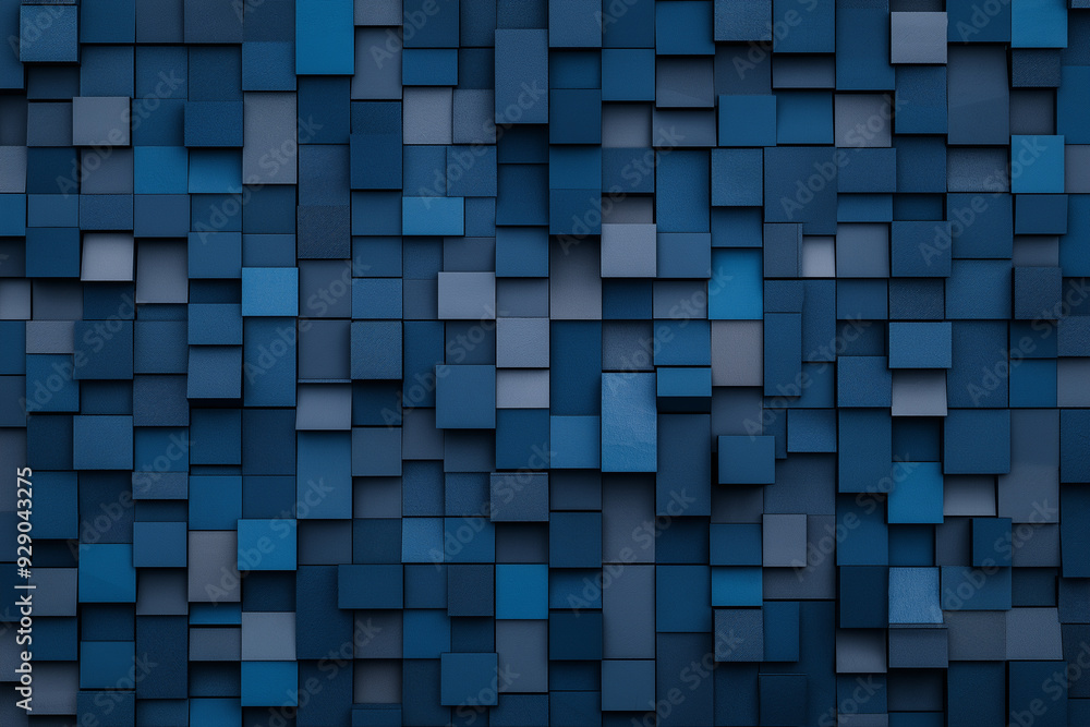 A blue background with a pattern of hexagons A blue background with a pattern of hexagons