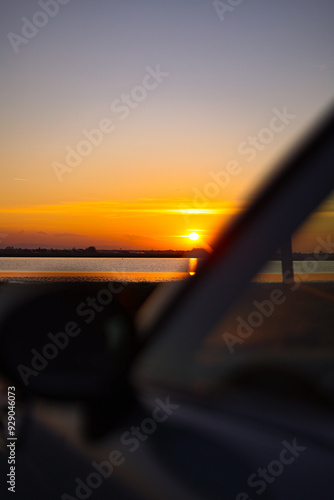 tramonto, sunset, cielo, saline, cervia, italia, italy, fiume, paesaggi, paesaggio