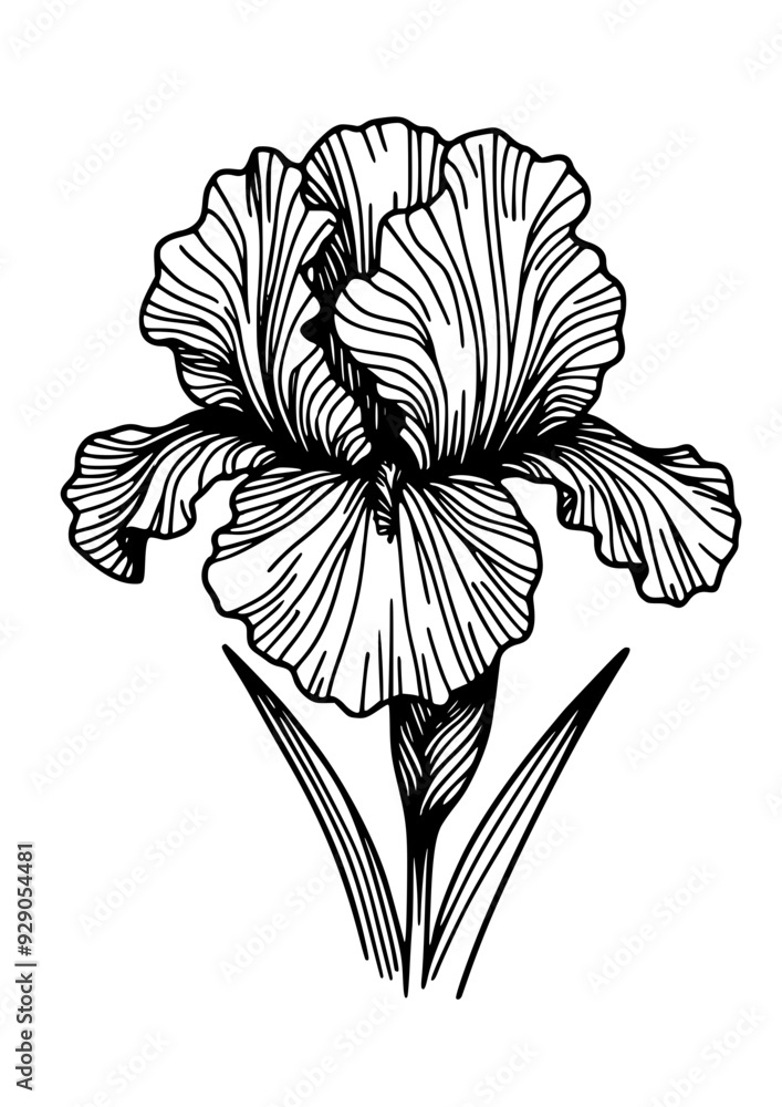 Fototapeta premium Flowers SVG, Lily SVG, Peony SVG, Daisy SVG, Cherry Blossom SVG, Poppy SVG, Gladiolus SVG, Blossom SVG, Plant SVG, Flowers Design, Flowers Silhouette, Cut file for Cricut SVG, JPG, PNG