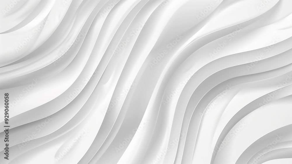White swirling abstract design White swirling abstract design