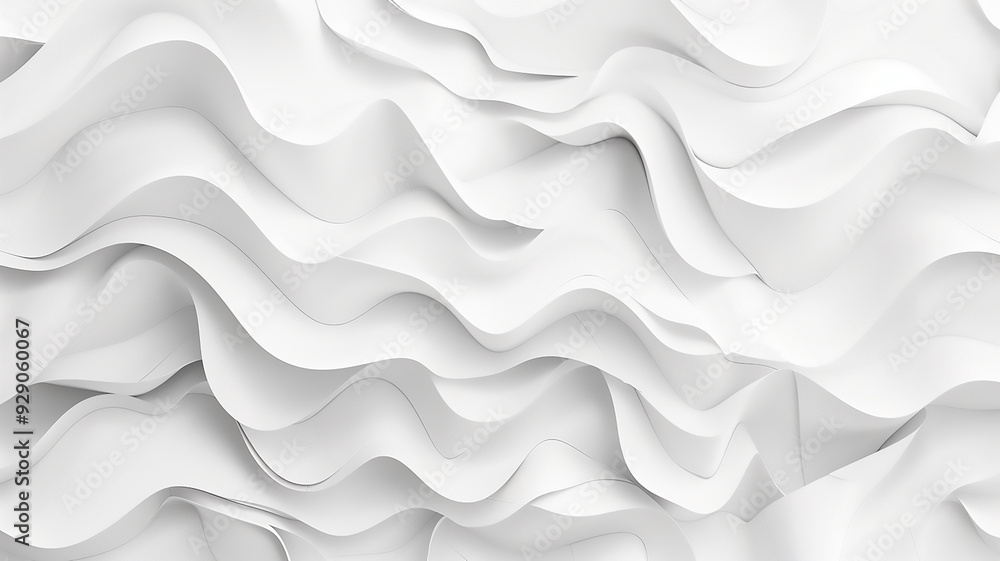 White swirling abstract design White swirling abstract design