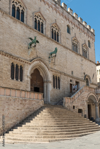 Fototapeta Naklejka Na Ścianę i Meble -  Palazzo dei Priori - Perugia - Umbria - Italia